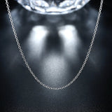 1mm Snake Chain Necklace 925 Sterling Silver Inch For Woman Jewelry - Gemstone Gold