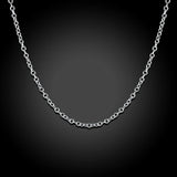 1mm Snake Chain Necklace 925 Sterling Silver Inch For Woman Jewelry - Gemstone Gold