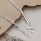 3MM Snake Chain Bracelets Jewelry Charm Women Lady Wedding - Gemstone Gold