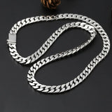 8MM Punk Chain Bracelet S925 Silver Jewelry Women Jewelry Gifts - Gemstone Gold