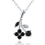 Women Black Pendant Necklace Wedding for Women Jewelry