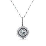 Women Black Pendant Necklace Wedding for Women Jewelry