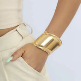 Vintage Cuff Wide Bracelet Bangle For Women Anniverssary Jewelry