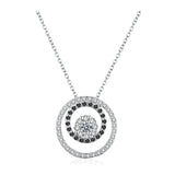Women Black Pendant Necklace Wedding for Women Jewelry