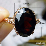 Inlaid Shiny Gold Women Ring Party Accessories Fashion Engagement Jewelry