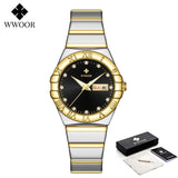 Luxury White Diamond Watch Women Wedding Jewelry