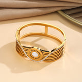 Numeral Bangle Roman Bracelet Sparkling Women Jewelry