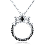 Women Black Pendant Necklace Wedding for Women Jewelry