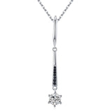 Women Black Pendant Necklace Wedding for Women Jewelry
