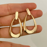 Luxurious Drop Geometric Earrings For Women Daily Vacations Jewelry