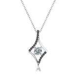 Women Black Pendant Necklace Wedding for Women Jewelry