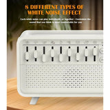 Air Aroma Diffuser Humidifier Night Light Bluetooth Speaker White Noise Machine - Gemstone Gold