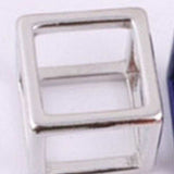 Blue Topaz Gemstone Ring for Women Elastic Engagement Jewelry - Genuine - Gemstone
