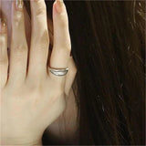 Bohemian Fish Retro Ring Unique Silver For Women For Party Birthday Jewelry - Gemstone Gold