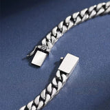 Classical LOCK Chain Necklace Bracelet Punk S925 Jewelry Women Jewelry Gifts - Gemstone Gold