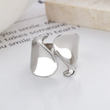 Handmade Silver Ring for Women 925 Sterling Simple Party Jewelry Gift - Gemstone Gold