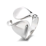 Handmade Silver Ring for Women 925 Sterling Simple Party Jewelry Gift - Gemstone Gold