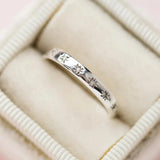 Inlaid Shiny Zircon Gold Ring for Women Daily Accessories Girls Finger Jewelry - Gemstone Gold
