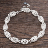 Luxury Hollow Lantern Ball Bracelets For Women Party Jewelry - Gemstone Gold