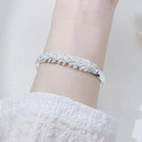 Luxury Peacock Bracelet For Women Open Party Wedding Jewelry Gift - Gemstone Gold