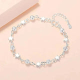 Luxury Peacock Bracelet For Women Open Party Wedding Jewelry Gift - Gemstone Gold