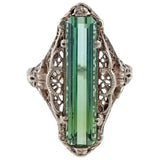 Luxury Vintage Gemstone Ring Women Anniversary Jewelry - Gemstone Gold