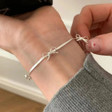 Multilayer Lucky Bead Bracelets 925 Sterling Woman Charm Party Jewelry - Gemstone Gold