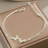 Multilayer Lucky Bead Bracelets 925 Sterling Woman Charm Party Jewelry - Gemstone Gold
