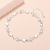 Multilayer Lucky Bead Bracelets 925 Sterling Woman Charm Party Jewelry - Gemstone Gold