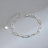 Multilayer Lucky Bead Bracelets 925 Sterling Woman Charm Party Jewelry - Gemstone Gold