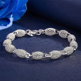 Multilayer Silver Beads Bracelets For Women Luxury Wedding Jewelery - Gemstone Gold