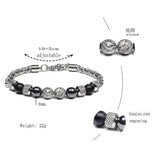 Natural Stone Beaded Bracelet For Women Men Tiger Eye Bracelets Jewelry - Gemstone Gold