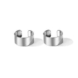 Punk Non - Piercing Cuff Earrings for Women Ear Clip Earring Jewelry Party - Gemstone Gold
