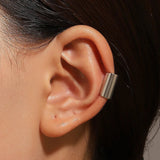 Punk Non - Piercing Cuff Earrings for Women Ear Clip Earring Jewelry Party - Gemstone Gold