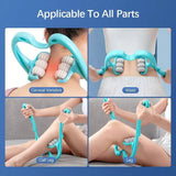 Relief Of Fatigue In The Whole Body Neck Massager Strong Kneading For Comfortable - Gemstone Gold