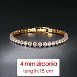 Rose Gold Wedding Bracelet For Women Party Friends Gift Jewelry - Genuine - Gemstone