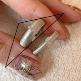 Silve Out Wide Topaz Ring for Women Gift Grace Vintage Jewelry - Gemstone Gold
