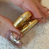 Silve Out Wide Topaz Ring for Women Gift Grace Vintage Jewelry - Gemstone Gold
