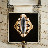 Vintage Blue Topaz Bridal Ring for Women Wedding Engagement Jewelry - Genuine - Gemstone