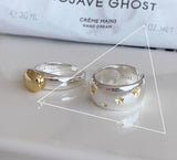 Vintage Silver Chain Ring For Women Fine Jewelry For Party Birthday Gift - Gemstone Gold