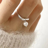 Vintage Silver Chain Ring For Women Fine Jewelry For Party Birthday Gift - Gemstone Gold