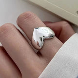 Vintage Silver Chain Ring For Women Fine Jewelry For Party Birthday Gift - Gemstone Gold