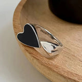 Vintage Silver Chain Ring For Women Fine Jewelry For Party Birthday Gift - Gemstone Gold