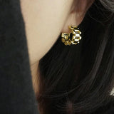 Watch Chain Earrings for Women Silver Jewelry - Gemstone Gold