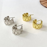 Watch Chain Earrings for Women Silver Jewelry - Gemstone Gold