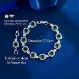Yellow Citerin Bridal Bracelet Wedding Square Tennis for Women Party Jewelry - Gemstone Gold