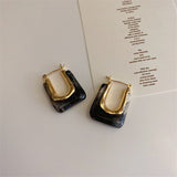 Vintage Hoop Earring For Woman Party Wedding Pendant Jewelry