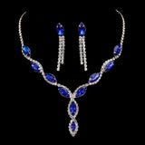 Luxury Pink Zircon Wedding Jewelry Sets for Women Bridal Jewelry4
