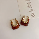 Vintage Hoop Earring For Woman Party Wedding Pendant Jewelry