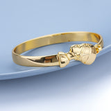 Vintage Queen Jewelry Bracelets For Women Gold Cuff Bangle